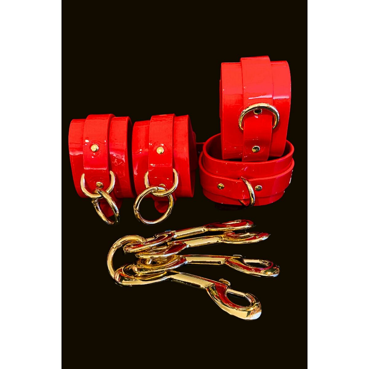Algemas Kinky Diva Vermelho